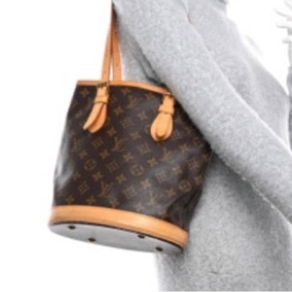 Louis Vuitton Monogram Petit Bucket 23 Bag - Picture 13 of 13